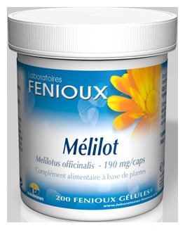 Mélilot 200 Gélules 190 mg