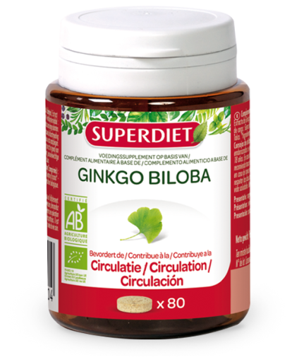 Ginkgo Biloba Bio 80 Gélules