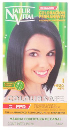 Coloursafe Teinture Permanente 1 Noir 150 ml