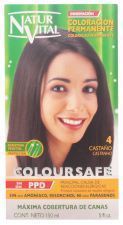 Coloursafe Teinture Permanente 4 Châtain 150 ml