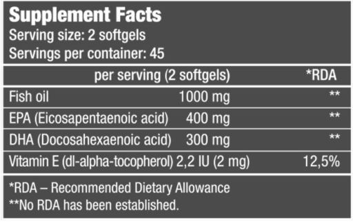 Omega 3 90 gr