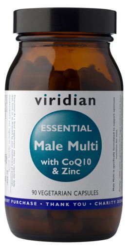 Multi Essentials for Men avec CoQ10 et Zinc 90 capsules végétales