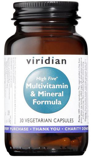 High Five Multivitamines et formule minérale 30 capsules végétales