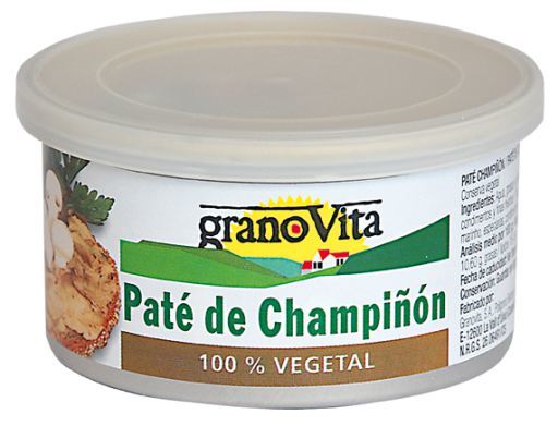 Pâté de Légumes aux Champignons, 125 Gr