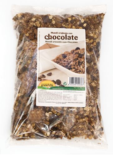 Muesli croquant au chocolat, 750 gr