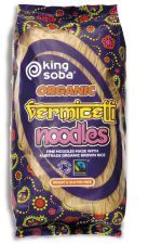 Nouilles vermicelles à grains entiers bio sans gluten, 250 Gr