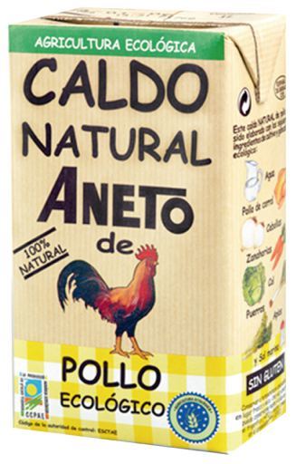 Bouillon de poulet biologique, 1 L