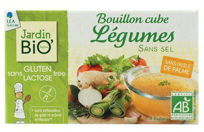 Cube de Bouillon de Légumes Sans Sel Ajouté 8 X 9 Gr