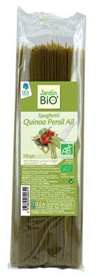 Spaghetti Quinoa, Persil et Ail 500 Gr