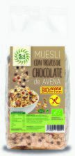 Muesli à l&#39;avoine et au chocolat bio sans gluten 425 gr