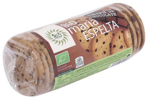 Biscuits Épeautre Bio aux Pépites de Chocolat 200 gr