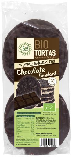 Chocolat Fondant Tortias 6 Unités 100 gr