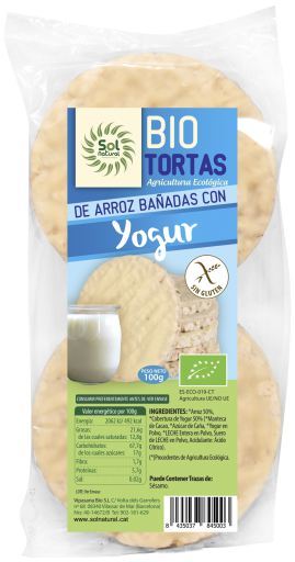 Tortias Yaourt Naturel 6 Unités 100 gr