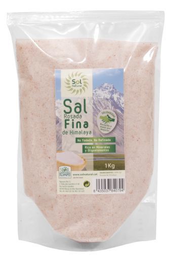 Sel fin de l&#39;Himalaya en sachet 1 Kg