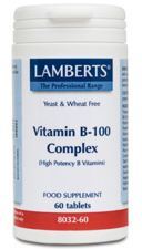 Complexe de vitamines B-100 60 comprimés