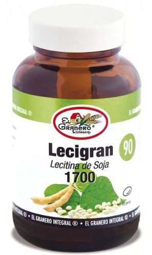 Lécithine de soja Lecigran 1700 mg 90 perles