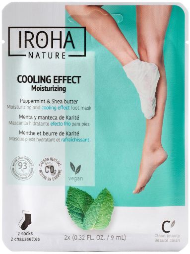 Masque apaisant pour les chaussettes apaisantes à la menthe