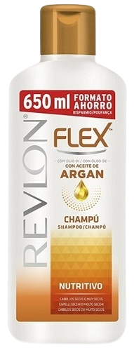 Shampooing Nourrissant Flex à la Kératine et à l'Huile d'Argan 650 ml