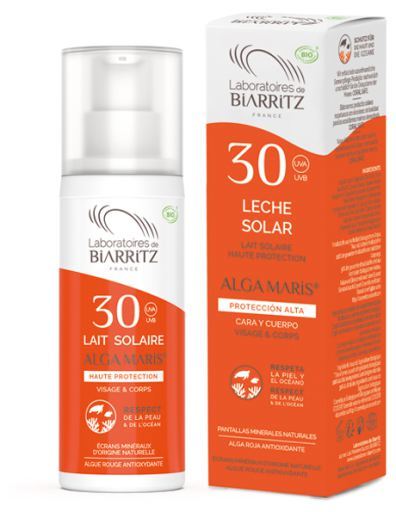 Lait Solaire Aux Algues Maris 50 ml