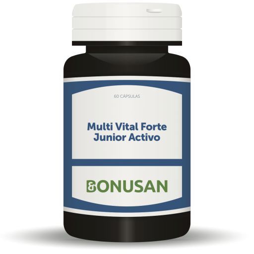 Multi Vital Forte Junior Actif 60 Capsules Végétariennes