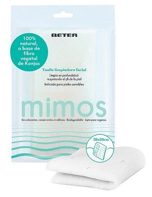 Serviette nettoyante pour le visage Konjac-Mimos