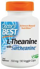 L-Théanine Avec Suntheanine 90 Capsules Végétales