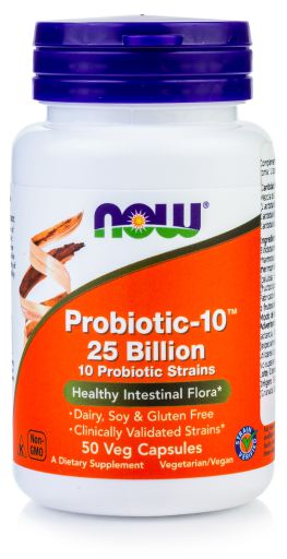 Probiotique-10 25 milliards 50 gélules