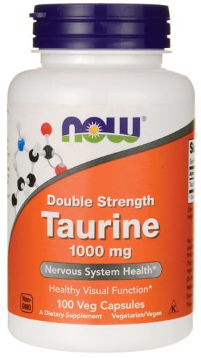 Taurine 1000 mg Double Force 100 Gélules Végétales