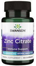 Citrate de Zinc 50 mg 60 Capsules