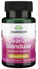 Raw Ovarian Glandular 250 mg 60 Capsules