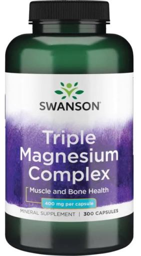 Complexe Triple Magnésium 400 mg 300 Gélules