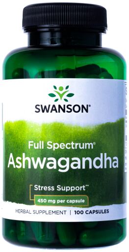 Ashwagandha 450mg 100 Gélules