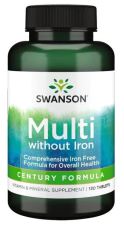 Century Formula Multi-Vitamin & Mineral With Iron 130 Comprimés