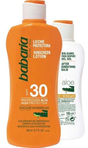 Lait Solaire SPF 30 + Baume Après Soleil