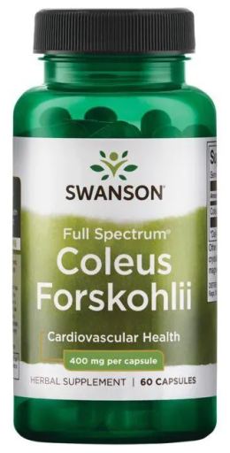 Spectre Complet Coleus Forskohlii 400 mg 60 Gélules