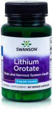 Orotate de Lithium 5 mg 60 Gélules