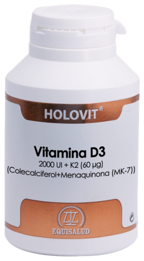 Holovit Vitamine D3 2 000 UI Cholécalciférol 180 Gélules