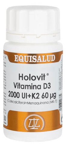 Holovit Vitamine D3 2.000 ui + K2 60 ag 50 cap