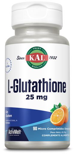 L-Glutathion Orange 25mg 90 Comprimés Orosolubles