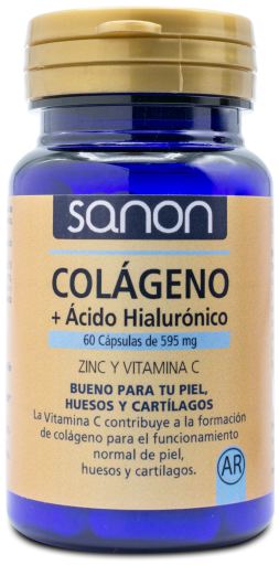 Collagène + Acide Hyaluronique 595 mg 60 Gélules