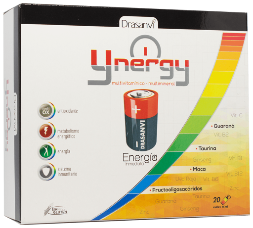 Ynergy Énergie Immédiate 20 Flacons de 15 ml