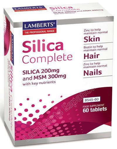 Silica Complete Cheveux, Peau et Ongles 60 Comprimés