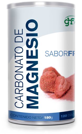 Flacon Carbonate de Magnésium Saveur Fraise 180 gr