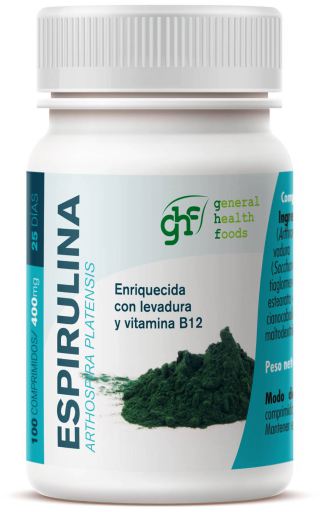 Spiruline 100 comprimés 400 mg