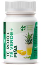 Thé Rouge + Thé Vert + Ananas 60 gélules 500 mg