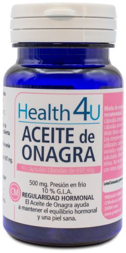 Huile d&#39;Onagre 60 Gélules de 640 mg