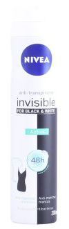 Déodorant Noir et Blanc Invisible Active Vapo 200 ml