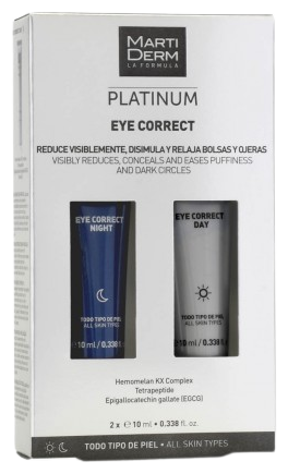 Platinum Correcteur de Cernes Jour et Nuit Lot de 2 x 100 ml