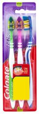 Zig Zag Brosse à Dents Moyenne 3 Pièces