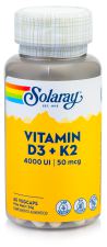 Vitamine D3 + K2 60 Gélules